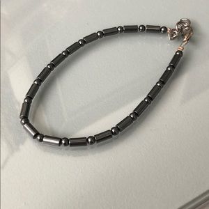 Gunmetal Anklet